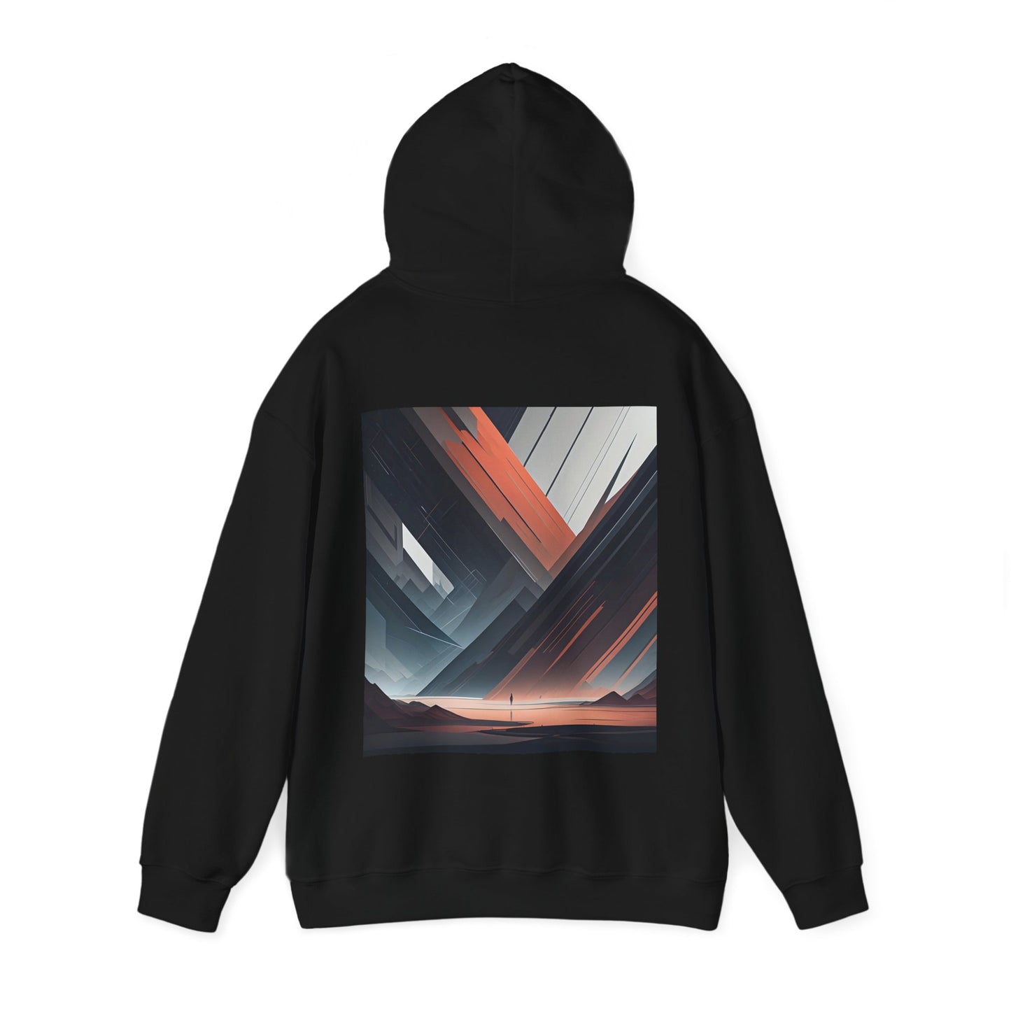 Diagonal Edge Hoodie